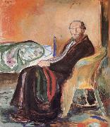 Edvard Munch Self-Portrait oil painting